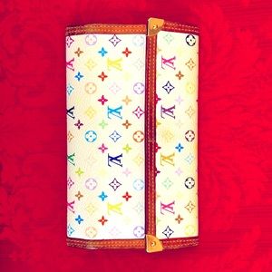 Louis Vuitton Porte Tresor Int. Multicolour,